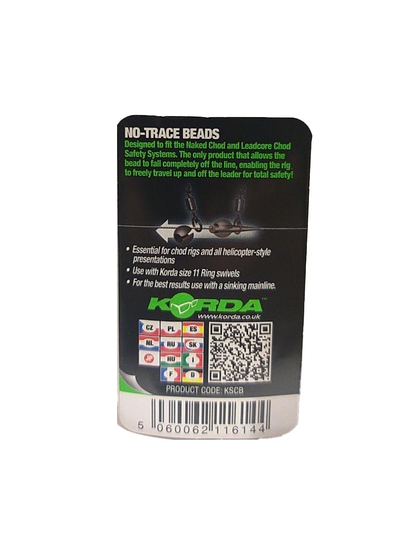 Бусины Korda Spare No Trace Beads, изображение 4 Бусины Korda Spare No Trace Beads, изображение 4