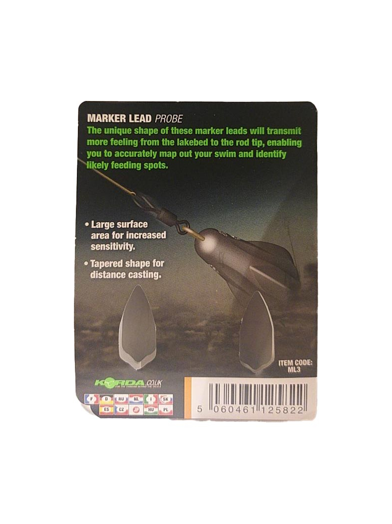 Грузила Korda Bulk Packed Marker Leads, Вес грузила: Набор 3 + 4 oz, изображение 5 Грузила Korda Bulk Packed Marker Leads, Вес грузила: Набор 3 + 4 oz, изображение 5