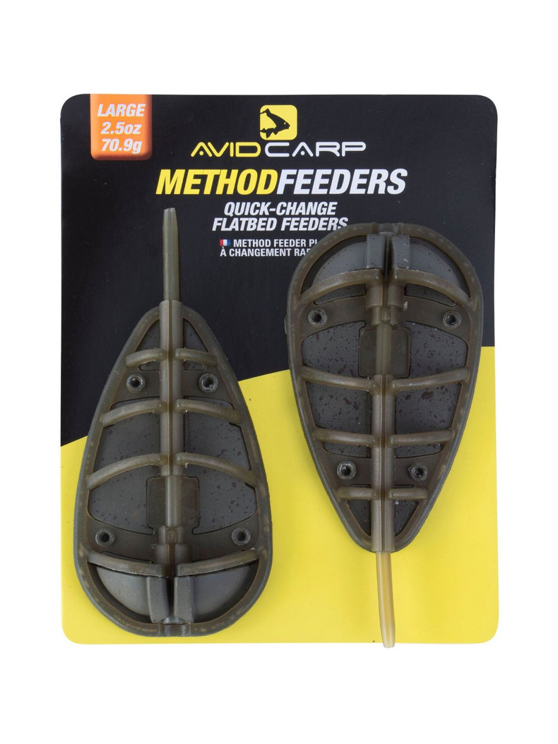 Кормушка методная AVID CARP Flatbed Method Feeder, Размер: Large , Вес: 2.5oz / 70 гр., изображение 2