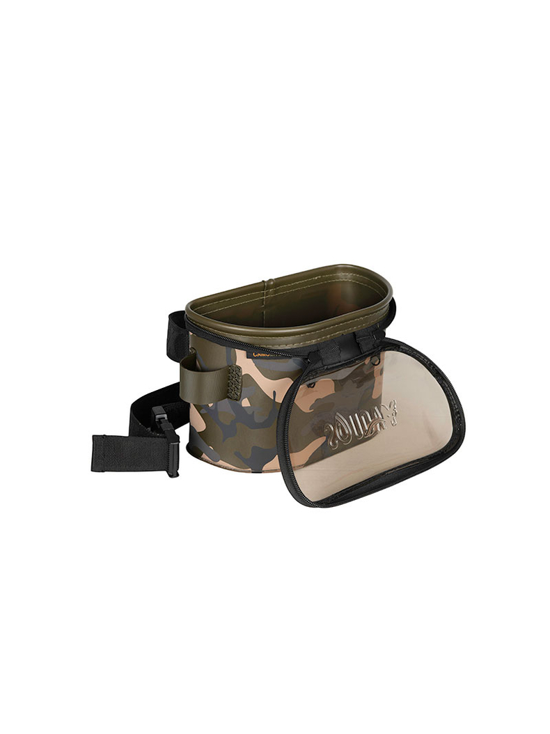 Сумка поясная для прикармливания коброй FOX Aquos Camo Bait Belt, Объём: 4 л, изображение 2 Сумка поясная для прикармливания коброй FOX Aquos Camo Bait Belt, Объём: 4 л, изображение 2