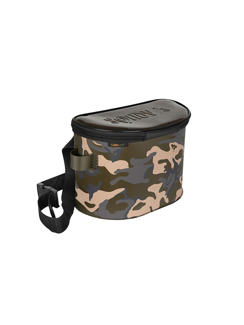 Сумка поясная для прикармливания коброй FOX Aquos Camo Bait Belt, Объём: 4 л, изображение 3 Сумка поясная для прикармливания коброй FOX Aquos Camo Bait Belt, Объём: 4 л, изображение 3