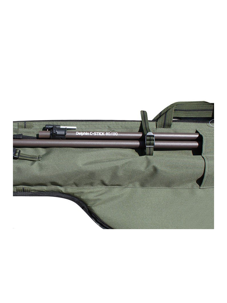 Чехол для 2-х двухчастных удилищ DELPHIN PORTA Rod Сase, Длина удилища: 12 ft :: 3.65 м, изображение 3