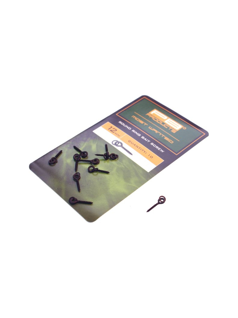 Крепление для плавающей насадки PB Products Round Ring Bait Screw 12mm Крепление для плавающей насадки PB Products Round Ring Bait Screw 12mm