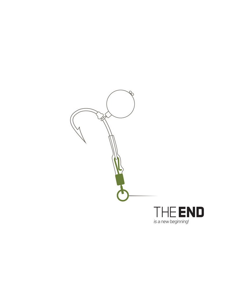 Вертлюг с кольцом и застежкой DELPHIN THE END Quick Swap Swivel with Ring G-ROUND, изображение 2 Вертлюг с кольцом и застежкой DELPHIN THE END Quick Swap Swivel with Ring G-ROUND, изображение 2