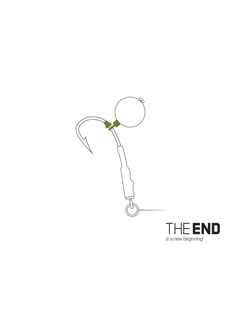 Вертлюг + стопор DELPHIN THE END Carp Swivel Ronnie + Hook Stopper, Размер: №9, изображение 2 Вертлюг + стопор DELPHIN THE END Carp Swivel Ronnie + Hook Stopper, Размер: №9, изображение 2