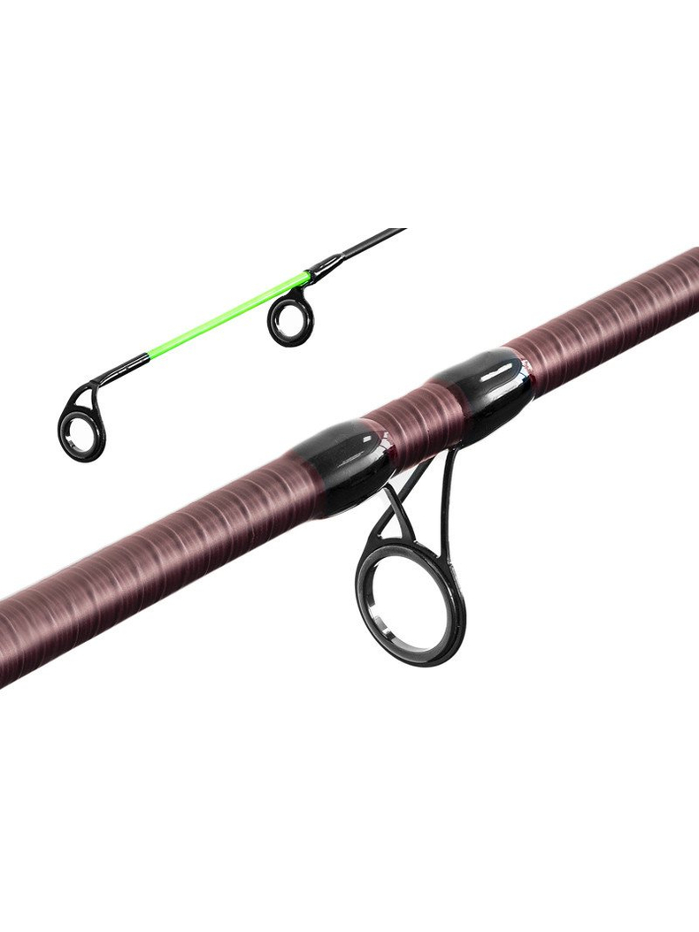 Удилище фидерное DELPHIN MAGMA M3 Light Feeder 3+5 tips, Длина удилища: 3.0 м, изображение 2 Удилище фидерное DELPHIN MAGMA M3 Light Feeder 3+5 tips, Длина удилища: 3.0 м, изображение 2