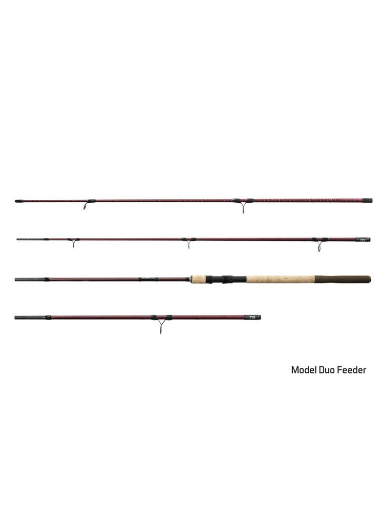 Удилище фидерное DELPHIN MAGMA M3 DUO Feeder 4+5 tips, Длина удилища: 3.00 – 3.60 м, изображение 2 Удилище фидерное DELPHIN MAGMA M3 DUO Feeder 4+5 tips, Длина удилища: 3.00 – 3.60 м, изображение 2