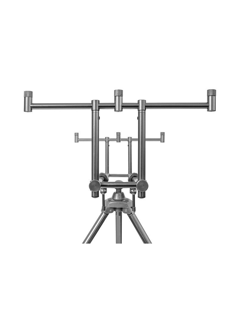 Подставка для 3-х удилищ DELPHIN Tripod TPX3 Silver, изображение 2 Подставка для 3-х удилищ DELPHIN Tripod TPX3 Silver, изображение 2