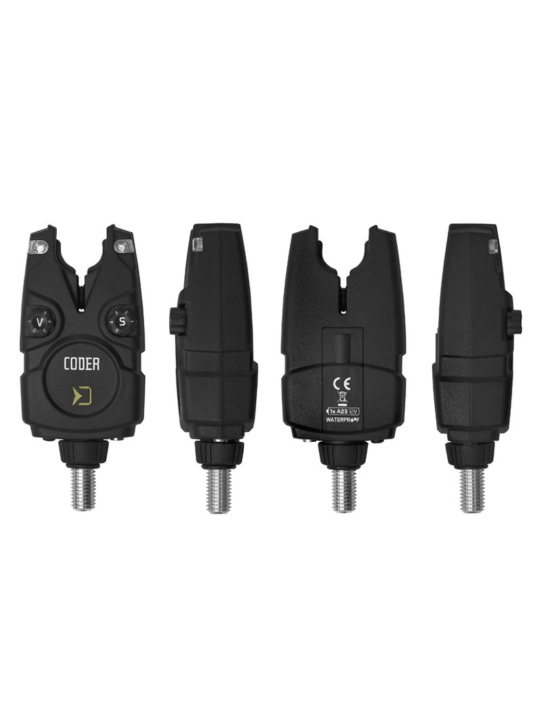 Комплект сигнализаторов с пейджером DELPHIN CODER Multicolor Set, Набор : 2+1, изображение 2