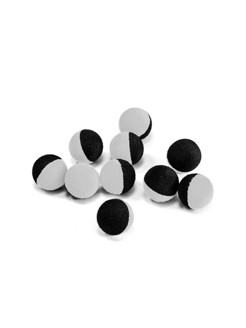 Шарики плавающие DELPHIN THE END Zig Rig Black/White, Диаметр: 15 мм, изображение 2 Шарики плавающие DELPHIN THE END Zig Rig Black/White, Диаметр: 15 мм, изображение 2