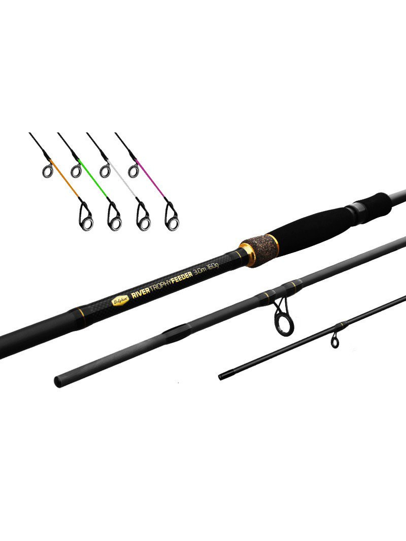 Удилище фидерное DELPHIN RIVER TROPHY Feeder 3+4 tips Удилище фидерное DELPHIN RIVER TROPHY Feeder 3+4 tips