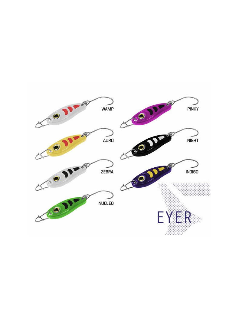 Блесна колеблющаяся DELPHIN EYER Spoon, Цвет: INDIGO, Вес: 3.0 г Блесна колеблющаяся DELPHIN EYER Spoon, Цвет: INDIGO, Вес: 3.0 г