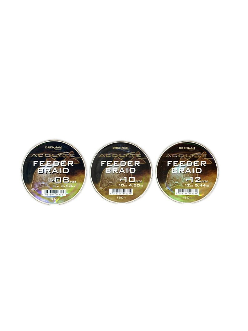 Леска плетеная DRENNAN ACOLYTE Feeder Braid 150m, Диаметр лески: 0.10 мм, изображение 3