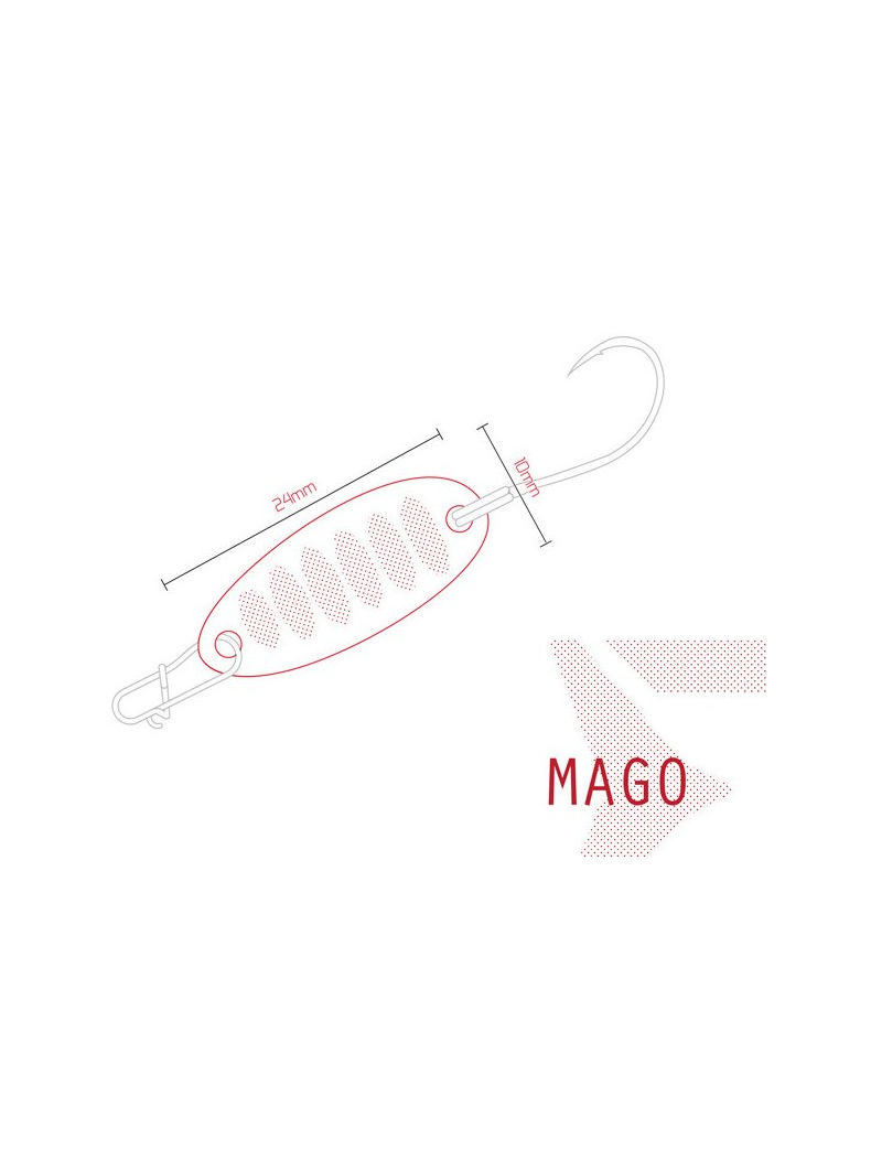 Блесна колеблющаяся DELPHIN MAGO Spoon 2.0g, Цвет: PINKY, изображение 3 Блесна колеблющаяся DELPHIN MAGO Spoon 2.0g, Цвет: PINKY, изображение 3