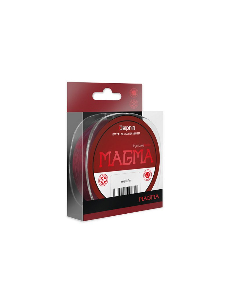 Леска фидерная DELPHIN MAGMA Monofilament, Тест: 15.00 lb, Диаметр лески: 0.286 мм