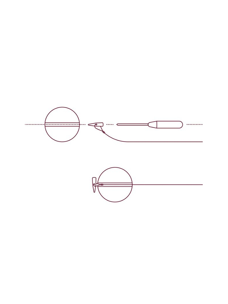 Стопоры для насадок DELPHIN Q-STOP Yellow+Pink, изображение 2