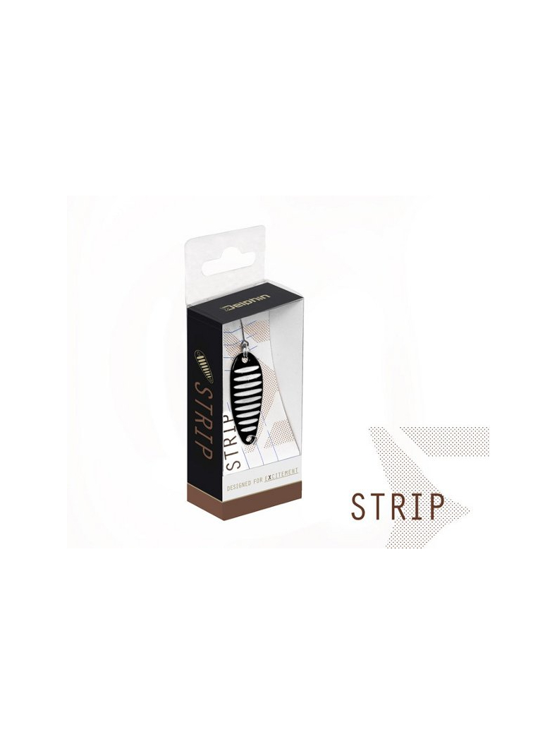 Блесна колеблющаяся DELPHIN STRIP Spoon 2.0g, Цвет: INDIGO, изображение 2 Блесна колеблющаяся DELPHIN STRIP Spoon 2.0g, Цвет: INDIGO, изображение 2