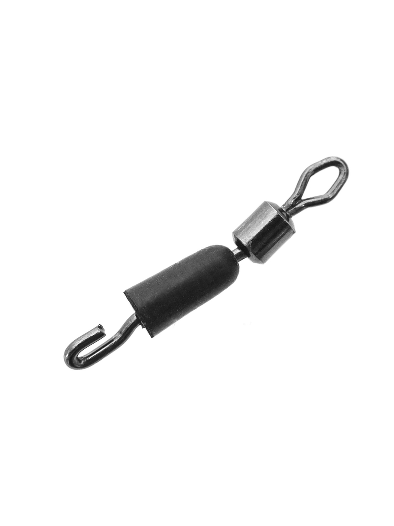 Вертлюг с застежкой и конусом DRENNAN Quick Snap Swivel, Размер: № 18, изображение 2