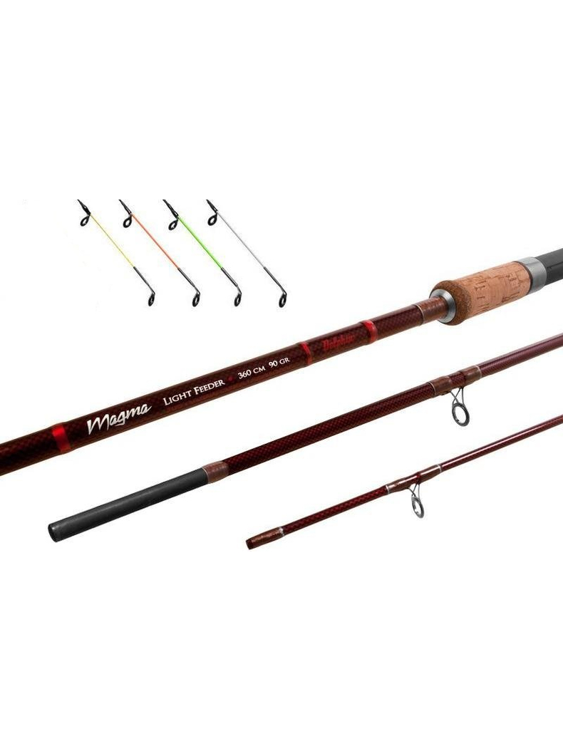 Удилище фидерное DELPHIN MAGMA LIGHT Feeder 3+4 tips Удилище фидерное DELPHIN MAGMA LIGHT Feeder 3+4 tips