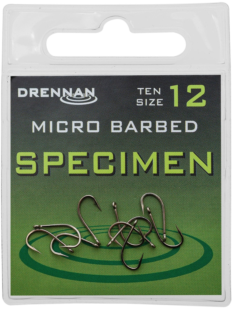 Крючки с ушком DRENNAN Specimen MB, Размер крючка: № 6 Крючки с ушком DRENNAN Specimen MB, Размер крючка: № 6