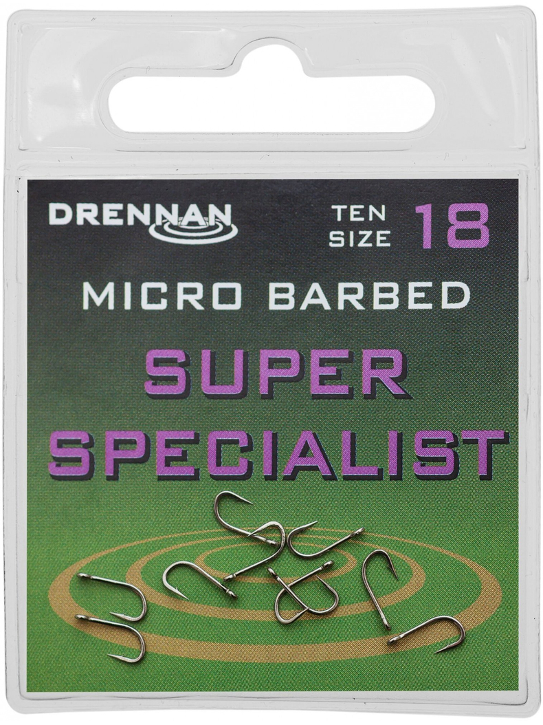 DRENNAN Крючки с ушком Super Specialist MB №12 - 10шт.