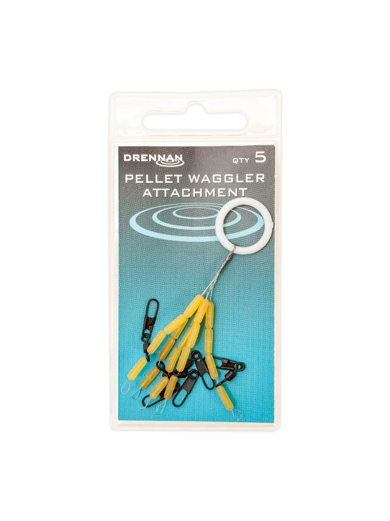 Стопоры c карабином для поплавка DRENNAN Pellet Waggler Attachment