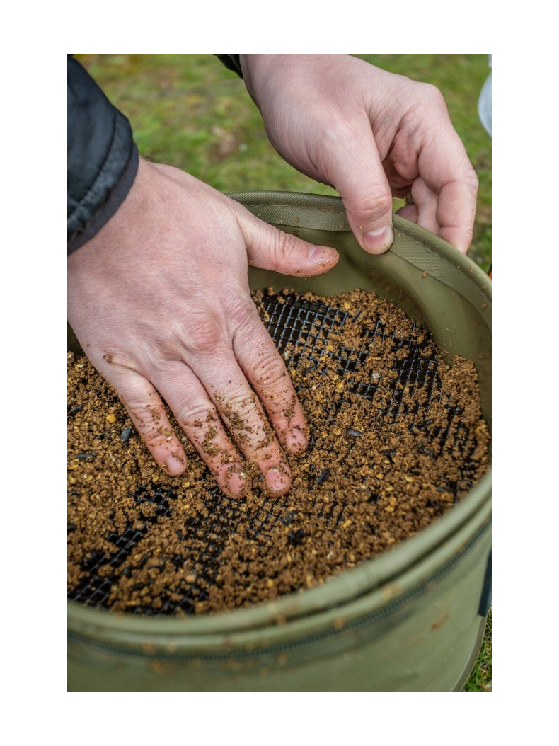 KORUM Ведро мягкое с крышкой + сито EVA GROUNDBAIT & RIDDLE SET, изображение 5