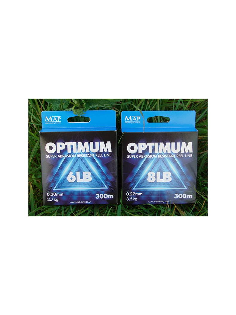 MAP Леска OPTIMUM Reel Line - 300m / 0.16mm / 2.0kg, изображение 2 MAP Леска OPTIMUM Reel Line - 300m / 0.16mm / 2.0kg, изображение 2