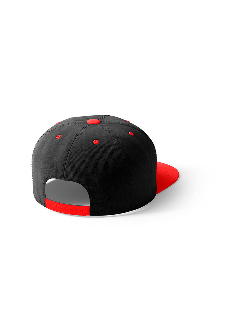 Кепка Carptoday Snapback Cap CARP Red/Black & Gold Logo, изображение 2
