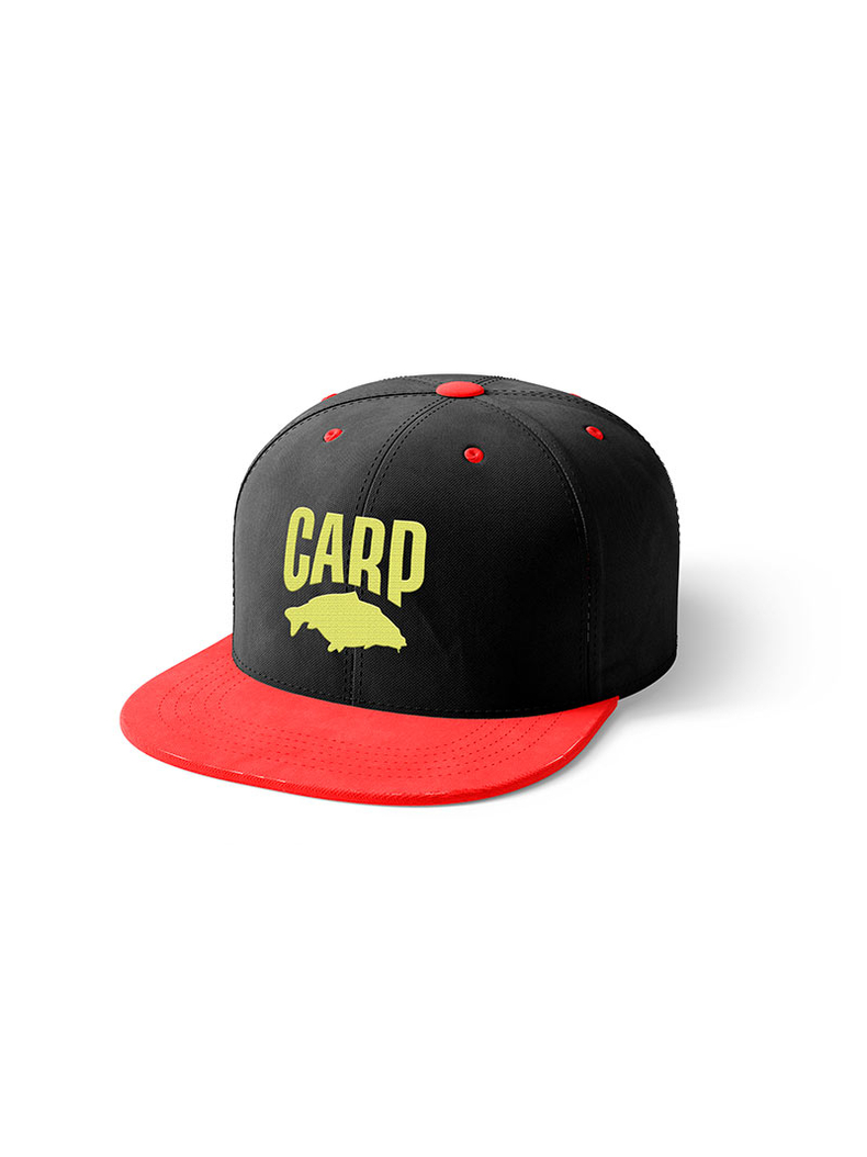 Кепка Carptoday Snapback Cap CARP Red/Black & Gold Logo Кепка Carptoday Snapback Cap CARP Red/Black & Gold Logo