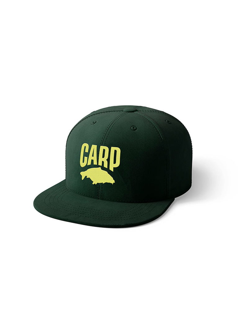 Кепка Carptoday Snapback Cap CARP Green & Gold Logo Кепка Carptoday Snapback Cap CARP Green & Gold Logo