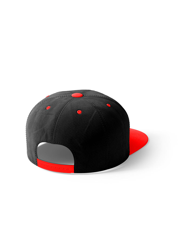 Кепка Carptoday Snapback Cap CARP Red/Black & White Logo, изображение 2