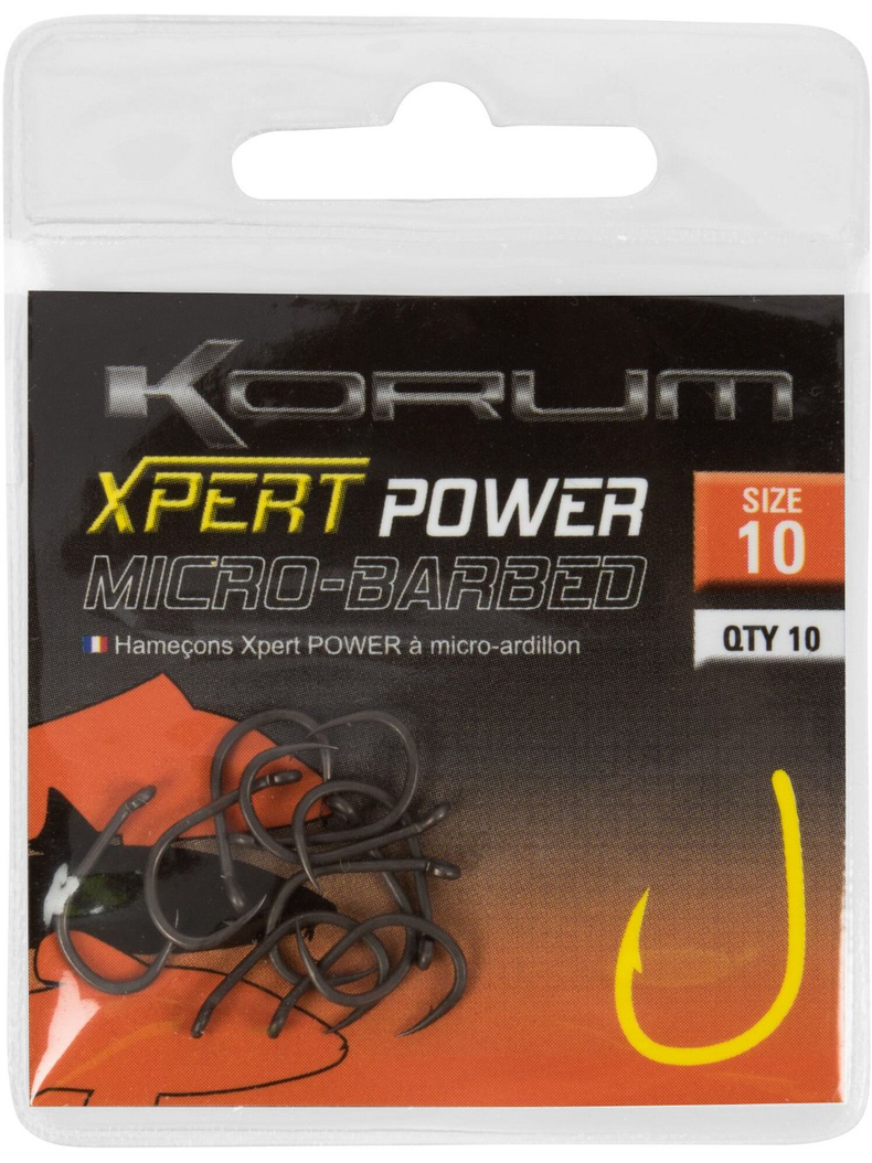 KORUM Крючки XPERT POWER MICRO BARBED HOOKS - SIZE 6 - 10шт., изображение 2 KORUM Крючки XPERT POWER MICRO BARBED HOOKS - SIZE 6 - 10шт., изображение 2