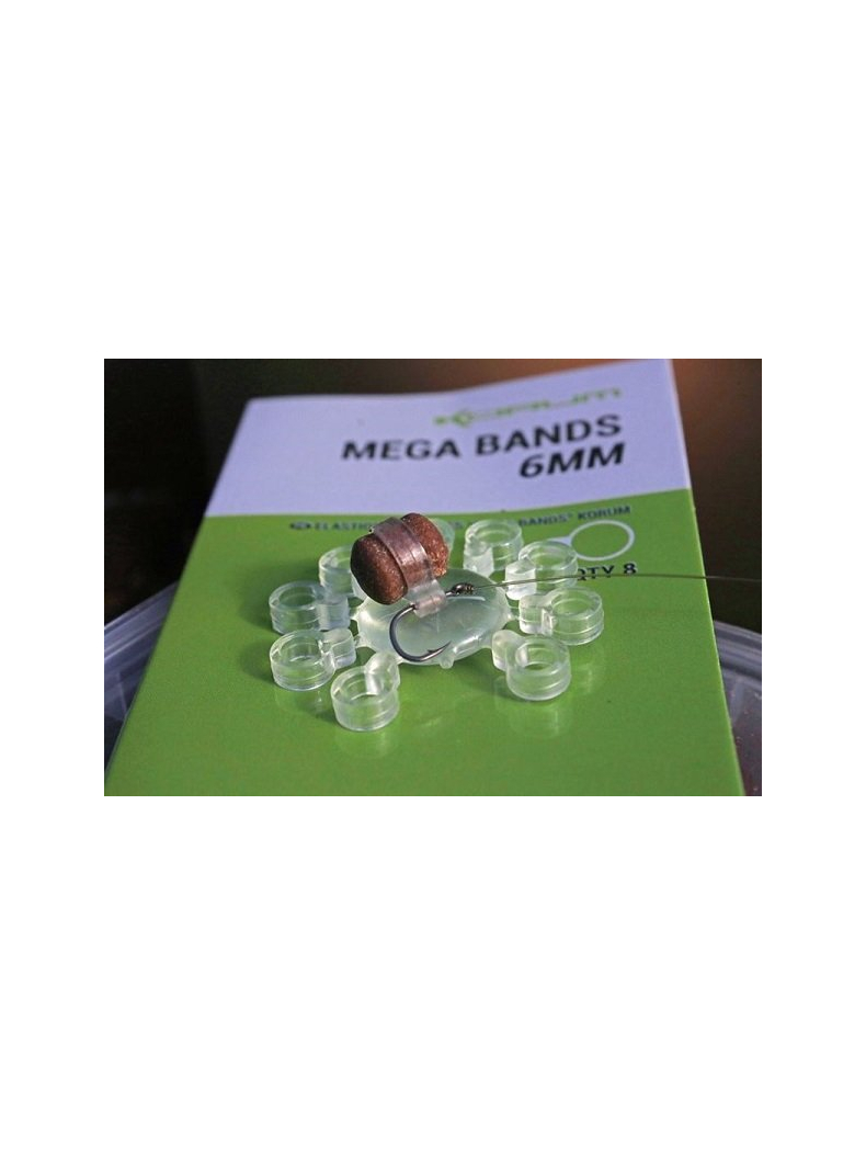 KORUM Колечки силиконовые MEGA BANDS - 6mm / 8шт., изображение 4 KORUM Колечки силиконовые MEGA BANDS - 6mm / 8шт., изображение 4