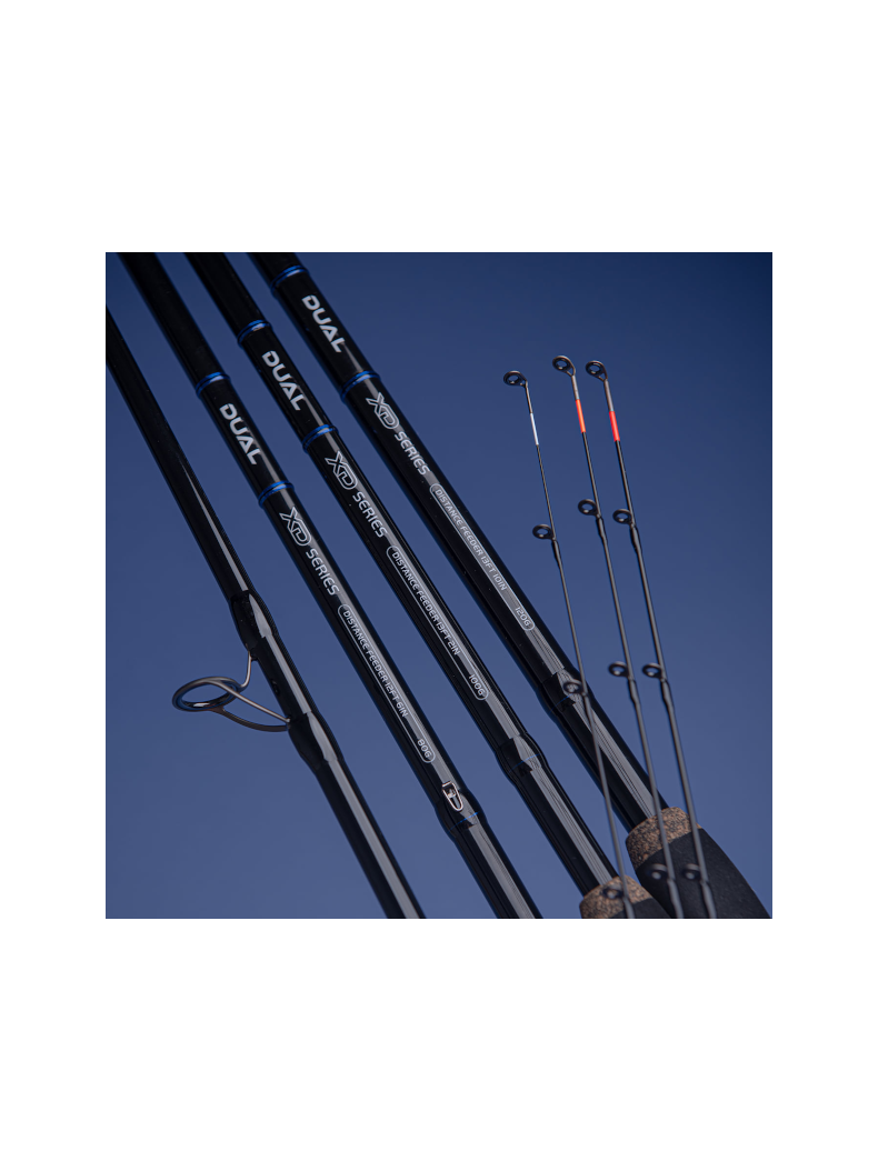 MAP Удилище фидерное DUAL XD Distance 13.2ft Feeder 3+3 Tips / 4.00m / 100g+, изображение 2 MAP Удилище фидерное DUAL XD Distance 13.2ft Feeder 3+3 Tips / 4.00m / 100g+, изображение 2