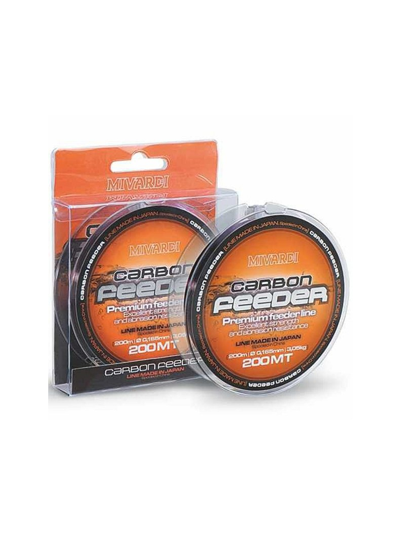 Леска MIVARDI CARBON FEEDER, Диаметр лески: 0.165 мм Леска MIVARDI CARBON FEEDER, Диаметр лески: 0.165 мм