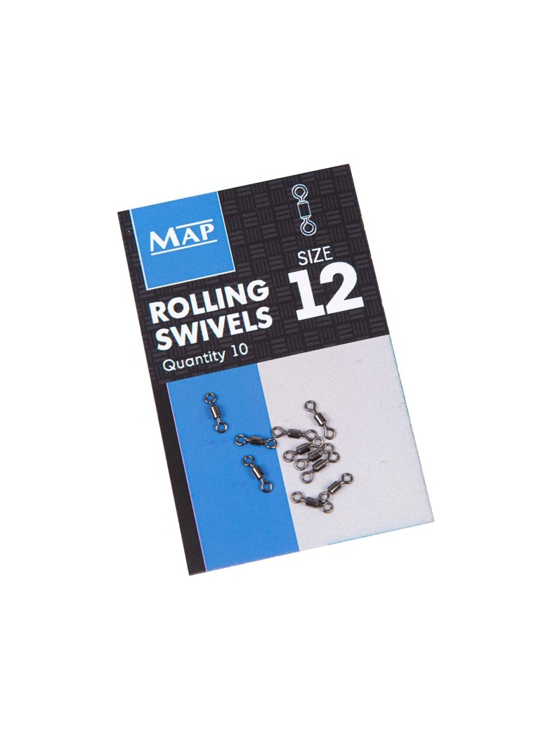 MAP Вертлюг Rolling Swivel №12 / 10шт.