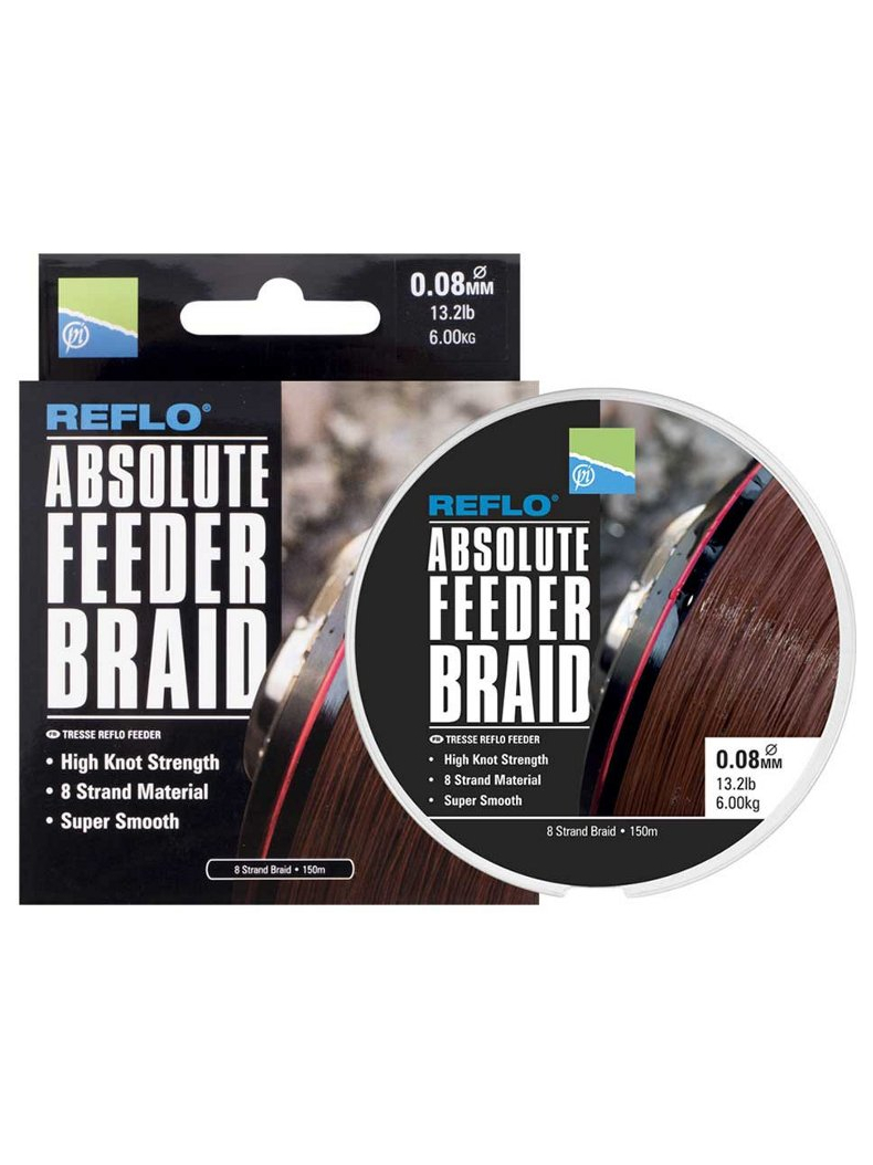 Шнур плетеный PRESTON Reflo Absolute Feeder Braid, Диаметр: 0,12 мм, изображение 2