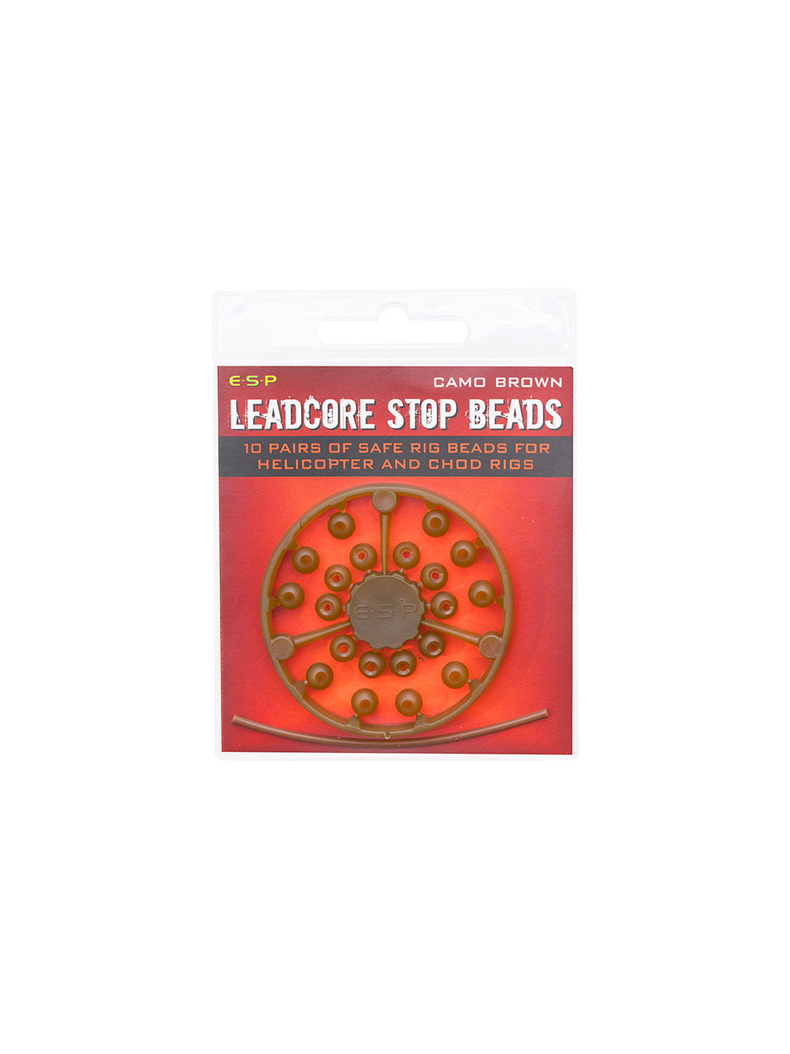 Стопорная бусина для лидкора ESP Leadcore Stop Beads, Цвет: Choddy Silt, изображение 5 Стопорная бусина для лидкора ESP Leadcore Stop Beads, Цвет: Choddy Silt, изображение 5