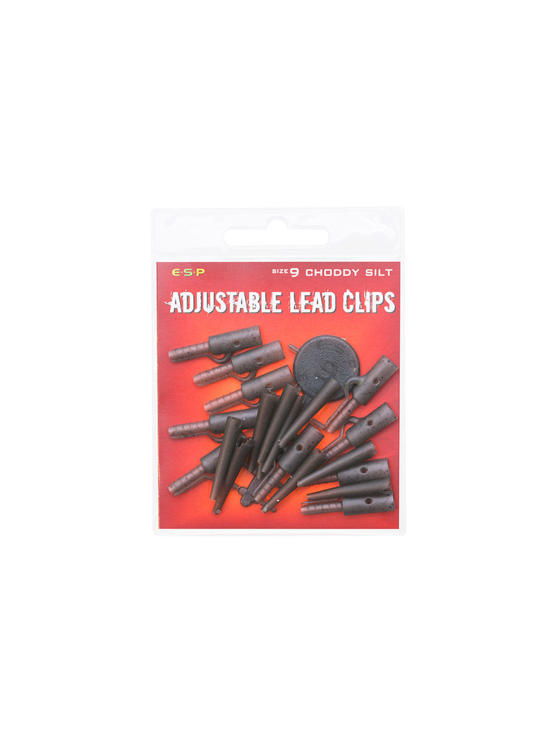 Набор безопасных клипс ESP Adjustable Lead Clips, Цвет: Camo Brown, изображение 3 Набор безопасных клипс ESP Adjustable Lead Clips, Цвет: Camo Brown, изображение 3