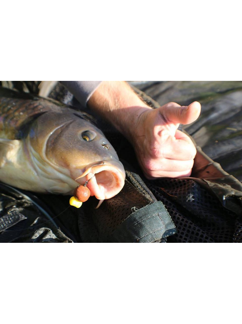 Искусственная плавающая приманка EVOLUTION CARP TACKLE Dumb Bell System Washed Out Pellet CREAM, изображение 7