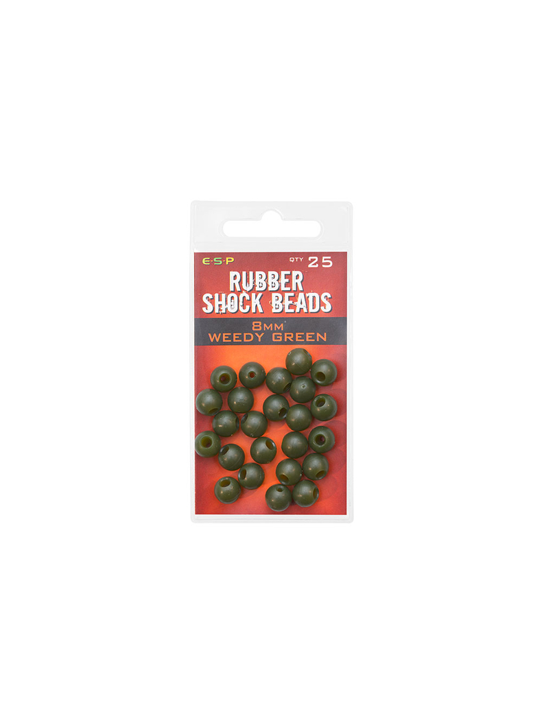 Резиновая бусина стопорная ESP Rubber Shock Beads, Диаметр: 8 мм, Цвет: Camo Brown, изображение 7