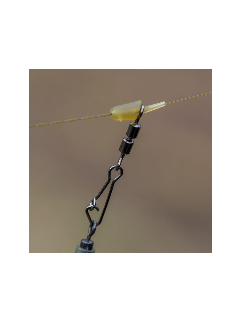 Двойной вертлюг с карабином PRESTON Double Feeder Link Swivel, изображение 3