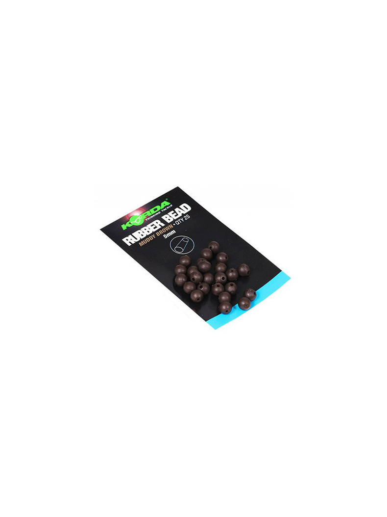 Бусина резиновая Korda Safe Zone Rubber Bead 5мм Gravel K5RBG