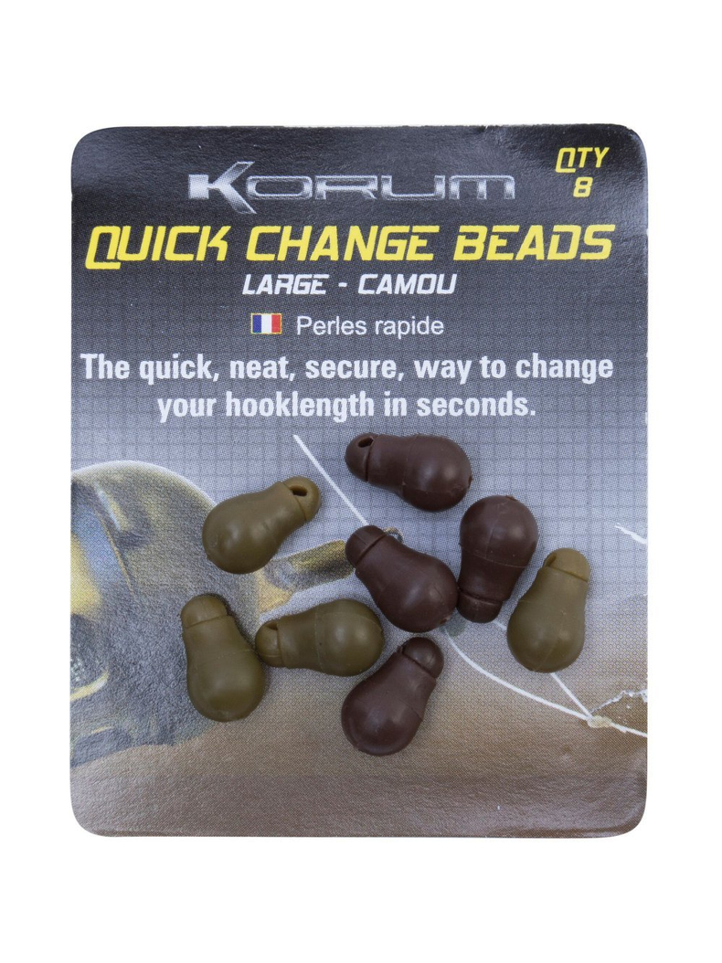 KORUM Бусина с коннектором QUICK CHANGE BEADS - STANDARD CAMOU / 8шт. (KQCB/CS) KORUM Бусина с коннектором QUICK CHANGE BEADS - STANDARD CAMOU / 8шт. (KQCB/CS)