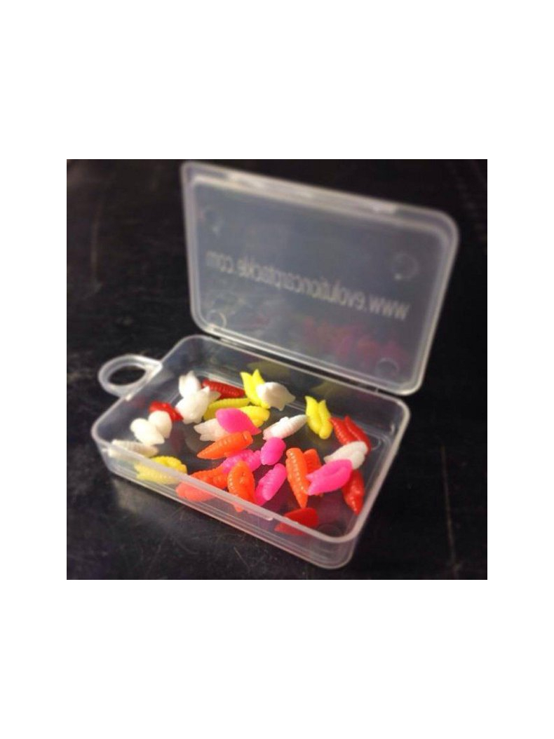 Искусственная плавающая приманка EVOLUTION CARP TACKLE Maggot Ball Doubles PINK, изображение 2