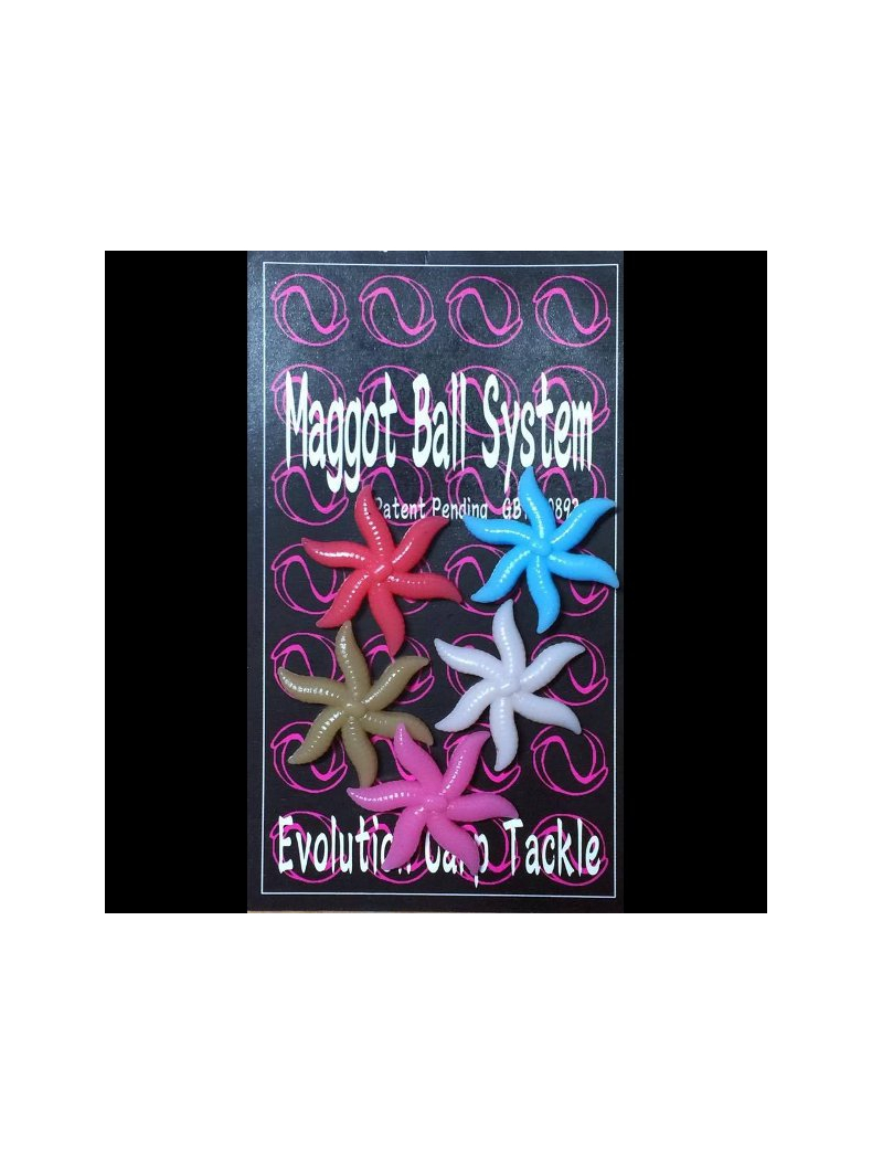 Искусственная плавающая приманка EVOLUTION CARP TACKLE Maggot Ball Clusters Dirty WHITE, изображение 2