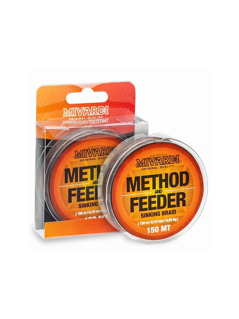 Леска плетеная MIVARDI METHOD & FEEDER Sinking Braid, Диаметр лески: 0.14 мм Леска плетеная MIVARDI METHOD & FEEDER Sinking Braid, Диаметр лески: 0.14 мм