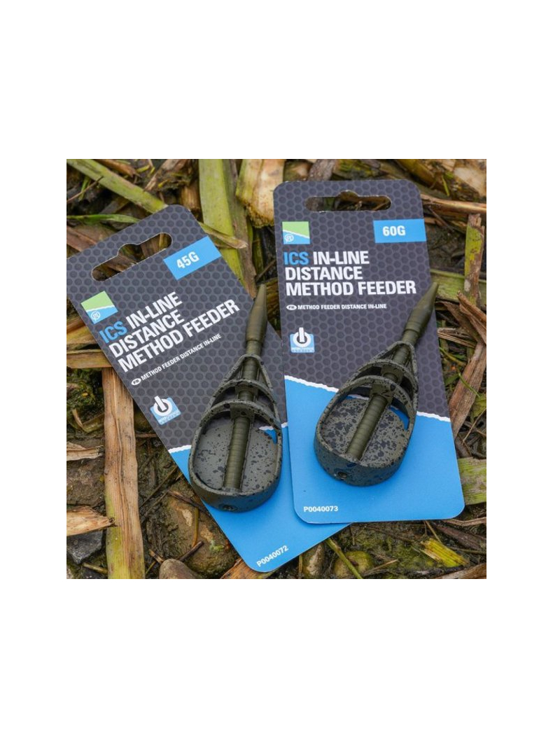 PRESTON Кормушка фидерная  ICS IN-LINE DISTANCE METHOD FEEDER - 60g, изображение 2