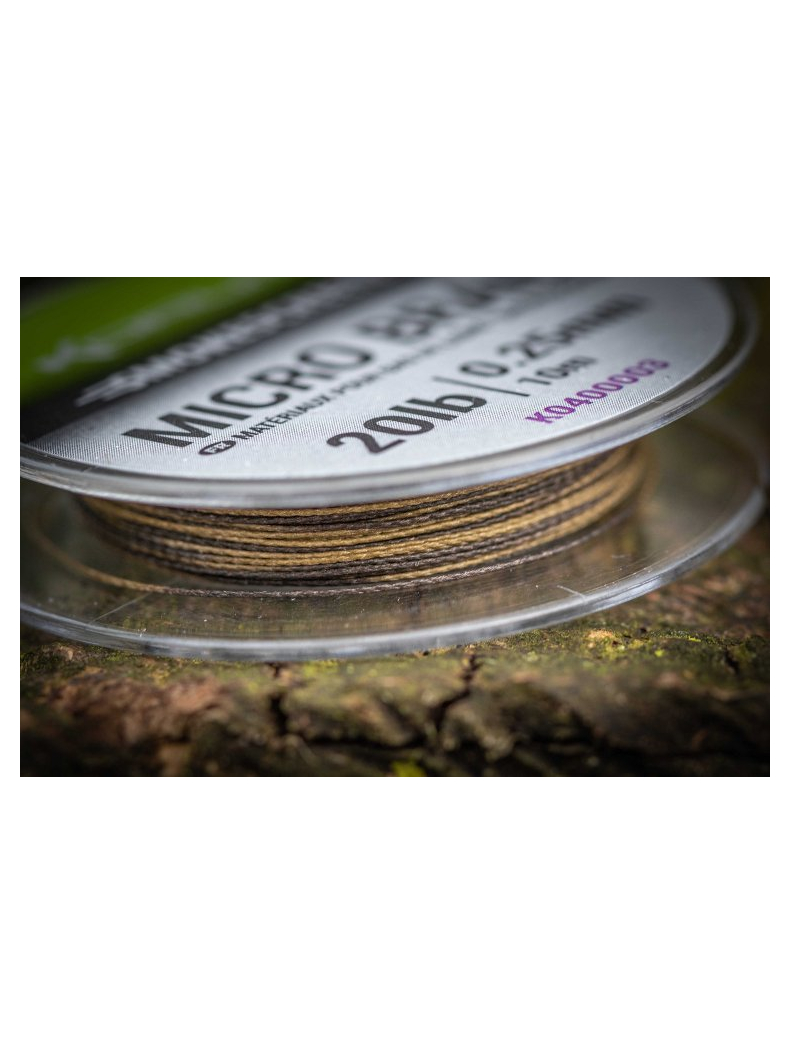 KORUM Поводковый материал SMOKESCREEN MICRO BRAID / 10m / 0.18mm / 10lb (4,5kg), изображение 2 KORUM Поводковый материал SMOKESCREEN MICRO BRAID / 10m / 0.18mm / 10lb (4,5kg), изображение 2